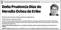 DIAZ DE HEREDIA OCHOA DE ERIBE,PRUDENCIA