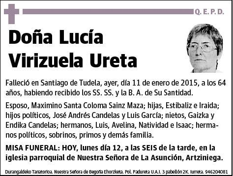 VIRIZUELA URETA,LUCIA