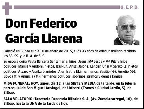 GARCIA LLARENA,FEDERICO