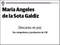 DE LA SOTA GALDIZ,MARIA ANGELES