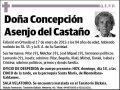 ASENJO DEL CASTAÑO,CONCEPCION