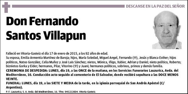 SANTOS VILLAPUN,FERNANDO