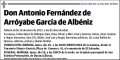 FERNANDEZ DE ARROYABE GARCIA DE ALBENIZ,ANTONIO