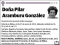 ARAMBURU GONZALEZ,PILAR