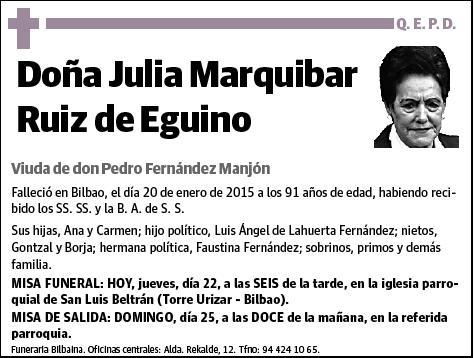 MARQUIBAR RUIZ DE EGUINO,JULIA