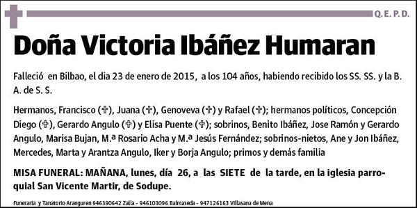IBAÑEZ HUMARAN,VICTORIA