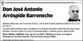 ARROSPIDE BARRENECHE,JOSE ANTONIO