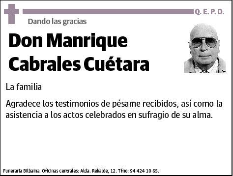 CABRALES CUETARA,MANRIQUE