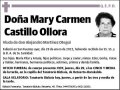 CASTILLO OLLORA,MARY CARMEN