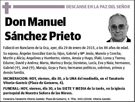 SANCHEZ PRIETO,MANUEL