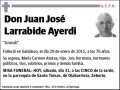 LARRABIDE AYERDI,JUAN JOSE