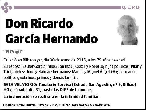 GARCIA HERNANDO,RICARDO