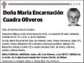 CUADRA OLIVEROS,MARIA ENCARNACION