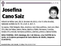 CANO SAIZ,JOSEFINA
