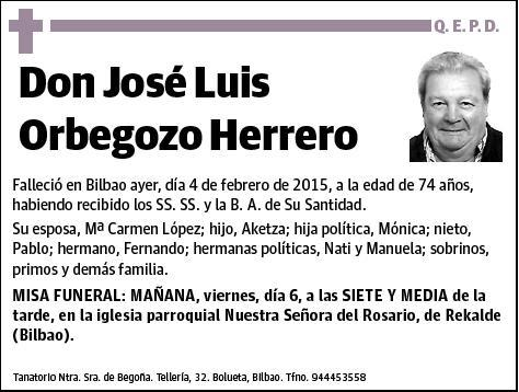 ORBEGOZO HERRERO,JOSE LUIS