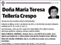 TELLERIA CRESPO,MARIA TERESA