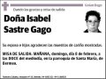 SASTRE GAGO,ISABEL