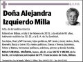 IZQUIERDO MILLA,ALEJANDRA