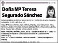 SEGURADO SANCHEZ,MARIA TERESA