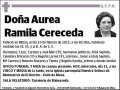 RAMILA CERECEDA,AUREA