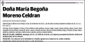 MORENO CELDRAN,MARIA BEGOÑA