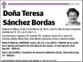 SANCHEZ BORDAS,TERESA