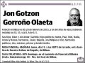 GORROÑO OLAETA,JON GOTZON