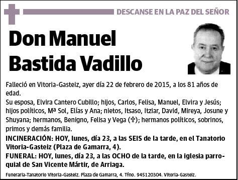 BASTIDA VADILLO,MANUEL