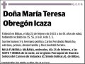 OBREGON ICAZA,MARIA TERESA