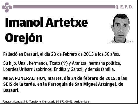 ARTETXE OREJON,IMANOL