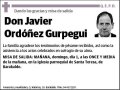 ORDOÑEZ GURPEGUI,JAVIER