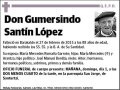 SANTIN LOPEZ,GUMERSINDO