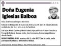IGLESIAS BALBOA,EUGENIA