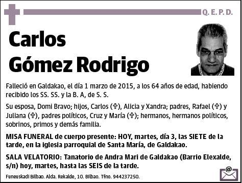GOMEZ RODRIGO,CARLOS