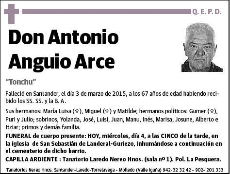 ANGUIO ARCE,ANTONIO
