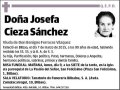 CIEZA SANZHEZ,JOSEFA