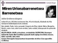 URIONABARRENETXEA BARRENETXEA,MIREN