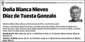 DIAZ DE TUESTA GONZALO,BLANCA NIEVES