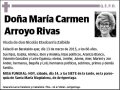 ARROYO RIVAS,MARIA CARMEN