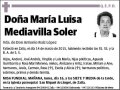 MEDIAVILLA SOLER,MARIA LUISA