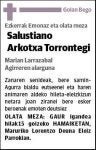 ARKOTXA TORRONTEGI,SALUSTIANO