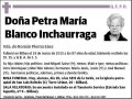 BLANCO INCHAURRAGA,PETRA MARIA