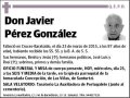 PEREZ GONZALEZ,JAVIER