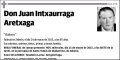 INTXAURRAGA ARETXAGA,JUAN