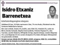 ETXANIZ BARRENETXEA,ISIDRO