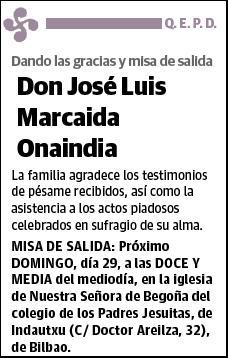 MARCAIDA ONAINDIA,JOSE LUIS