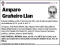 GRUÑEIRO LLAN,AMPARO