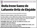 SAENZ DE LAFUENTE ORTIZ DE ELEJALDE,IRENE