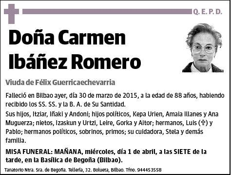 IBAÑEZ ROMERO,CARMEN