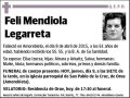 MENDIOLA LEGARRETA,FELI